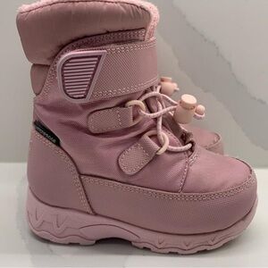 Cougar Pink Kids Snow Waterproof -24C Boots sz 7 worn few times